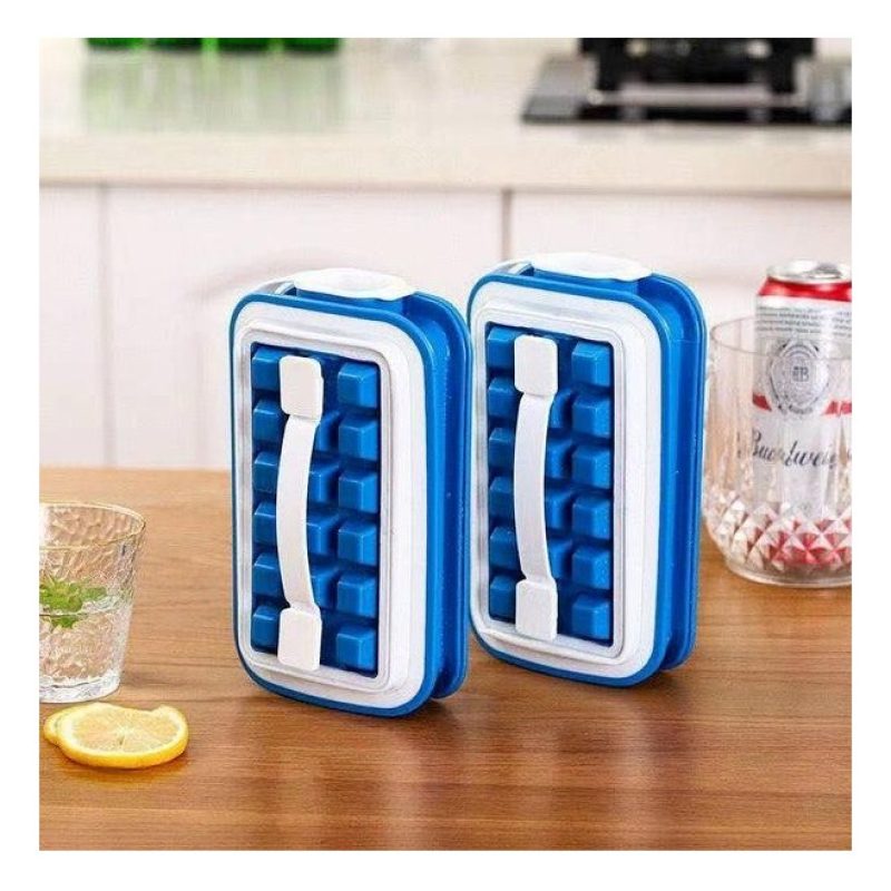Hongu Stampo per ghiaccio portatile 18 pezzi ice cube cubetti Vasch...