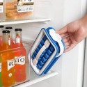 Stampo per ghiaccio portatile 18 pezzi ice cube cubetti Vaschetta casa chiusura