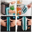 Stampo per ghiaccio portatile 18 pezzi ice cube cubetti Vaschetta casa chiusura