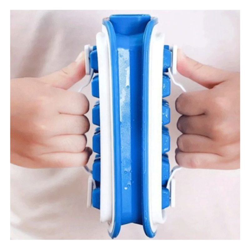 Hongu Stampo per ghiaccio portatile 18 pezzi ice cube cubetti Vasch...