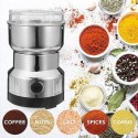 MACINA CAFFE SPEZIE PEPE NOCI ELETTRICO 260W CAPACITA' 85GR CAFFÈ ACCIAIO INOX