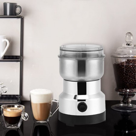 MACINA CAFFE SPEZIE PEPE NOCI ELETTRICO 260W CAPACITA' 85GR CAFFÈ ACCIAIO INOX