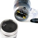 Tazza self mixing cup in alluminio automescolante miscela caffè latte 350ml mug