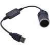 Hongu Convertitore con connettore USB maschio da 5V a presa accendi...