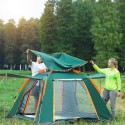 Tenda da campeggio 4 5 posti persone impermeabile automatica Anti-UV zanzariera