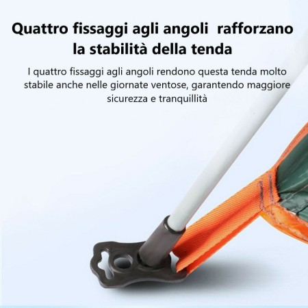 Tenda da campeggio 4 5 posti persone impermeabile automatica Anti-UV zanzariera