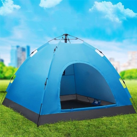 Tenda da campeggio 2 posti persone impermeabile automatica sacca singola pop-up