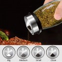 Portaspezie Girevole 360° Con 6 Barattoli Tappi Spargispezie organizer spezie