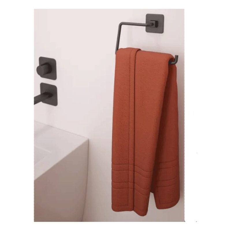 DRIWEI Porta Asciugamano Asciugamani Quadrato Ospite accessori appe...