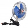 Ventilatore oscillante auto con presa accendisigari da 6 pollici 12V con pinza