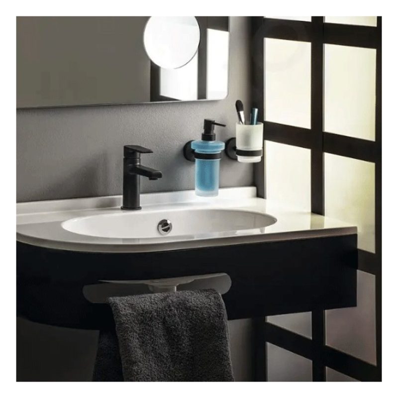 DRIWEI BICCHIERE CON SUPPORTO BAGNO PORTA SPAZZOLINO DENTI MURO CAS...