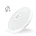 PLAFONIERA LED SOFFITTO ROTONDA 15W LUCE FREDDA SENSORE MOVIMENTO INFRAROSSI 174