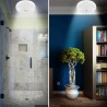 DRIWEI PLAFONIERA LED SOFFITTO ROTONDA 15W LUCE FREDDA SENSORE MOVI...