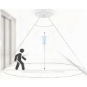 PLAFONIERA LED SOFFITTO ROTONDA 15W LUCE FREDDA SENSORE MOVIMENTO INFRAROSSI 174