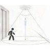 DRIWEI PLAFONIERA LED SOFFITTO ROTONDA 15W LUCE FREDDA SENSORE MOVI...