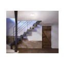 PLAFONIERA LED SOFFITTO ROTONDA 15W LUCE FREDDA SENSORE MOVIMENTO INFRAROSSI 174