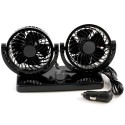 Doppio ventilatore regolabile per auto camion camper furgone 12V 24V