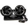 Doppio ventilatore regolabile per auto camion camper furgone 12V 24V