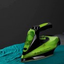 FERRO DA STIRO A VAPORE SENZA FILI PIASTRA IN CERAMICA CORDLESS 2400W PORTATILE