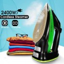 FERRO DA STIRO A VAPORE SENZA FILI PIASTRA IN CERAMICA CORDLESS 2400W PORTATILE