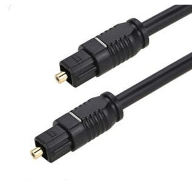Hongu Cavo Audio Ottico Digitale Toslink da 1,5m cavetto maschio fi...