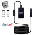 TELECAMERA ENDOSCOPICA WIFI PER ISPEZIONE ENDOSCOPIO IPHONE ANDROID HD IOS