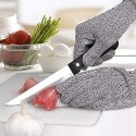 2 PAIA Guanti antitaglio lavoro anti taglio lame sicurezza protezione resistenti cucina