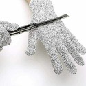 2 PAIA Guanti antitaglio lavoro anti taglio lame sicurezza protezione resistenti cucina