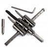 Set Punta trapano fresa a compasso da 1 a 5 pollici foro circolare Drill Cutter