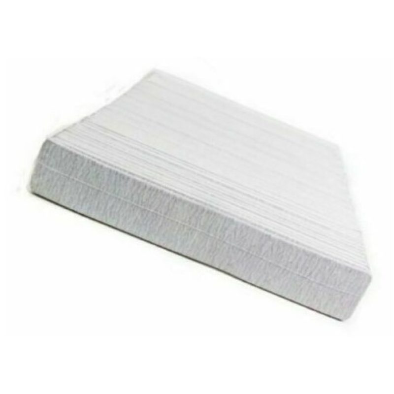 Hongu 50pz Lime rettangolare bilaterale grana 100/180 per ricostruz...