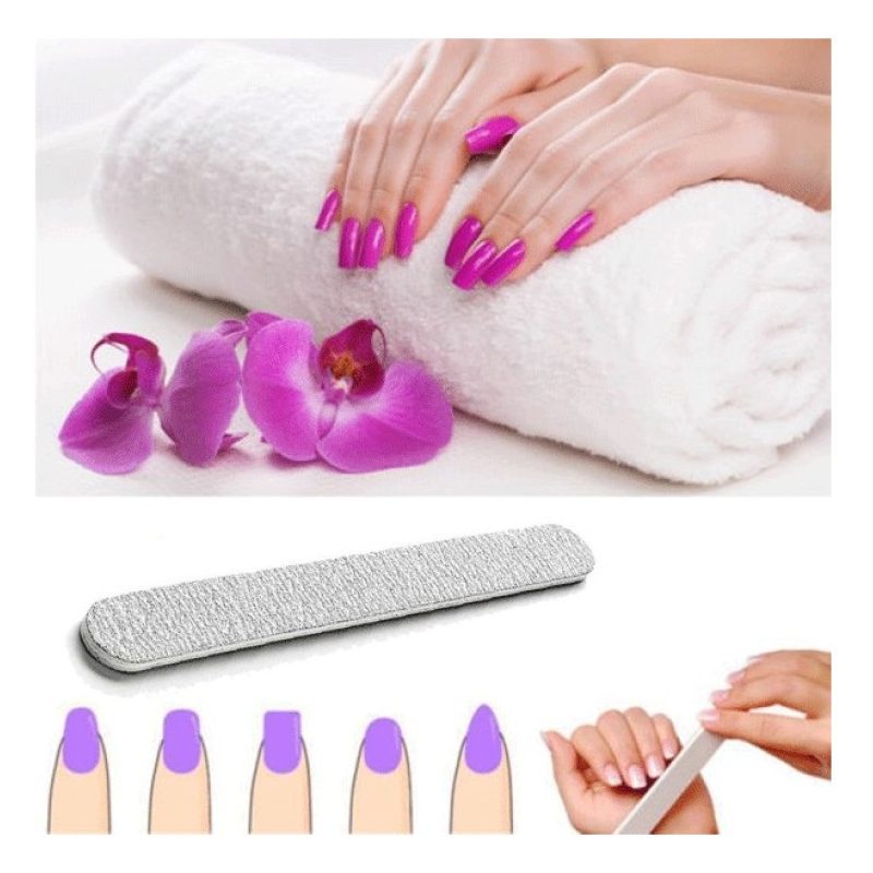 Hongu SET 50 LIME PER UNGHIE PROFESSIONALI PER ESTETISTA MANICURE P...
