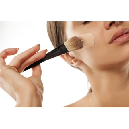 2x Pennello Fondotinta PROFESSIONALE VISO MAKE UP COSMETICI TRUCCO BELLEZZA