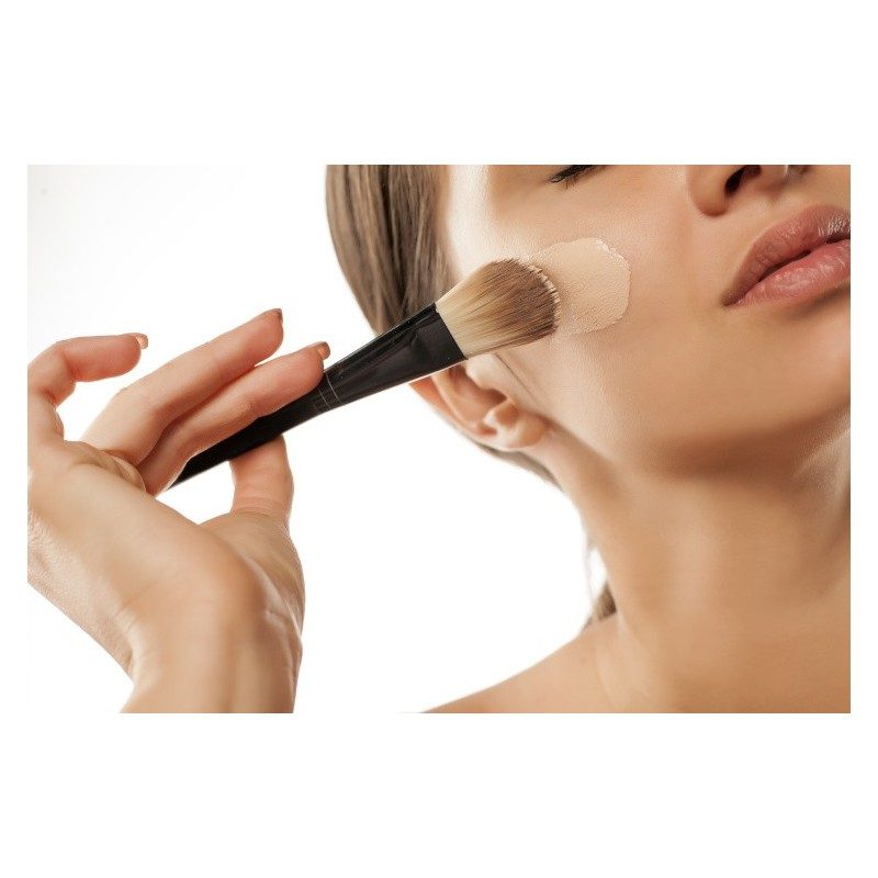 Hongu 2x Pennello Fondotinta PROFESSIONALE VISO MAKE UP COSMETICI T...
