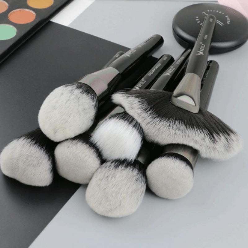 Hongu 2x Pennello PROFESSIONALE MAKE UP COSMETICI TRUCCO VISO BELLE...