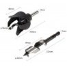 Set Punta trapano fresa legno a tazza con 2 punte e tazza Drill Cutter fai da te