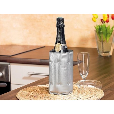2x Raffredda BOTTIGLIE con LIQUIDO VINO Ghiaccio CHAMPAGNE Secchiello SPUMANTE