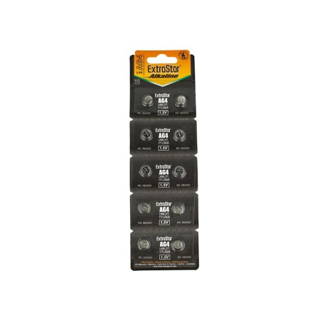 40 PILE BATTERIE A BOTTONE AG4 1,5v 377A SR66 LR626 SG4 SR626 LR66 177 PILA