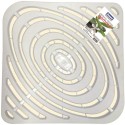 PEDANA ANTISCIVOLO DOCCIA BOX DOCCIA ESTERNO INTERNO PIATTO BIANCO 54x54cm