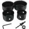Set punta trapano fresa a tazza 32 38 45 54 mm foro circolare punte Drill Cutter
