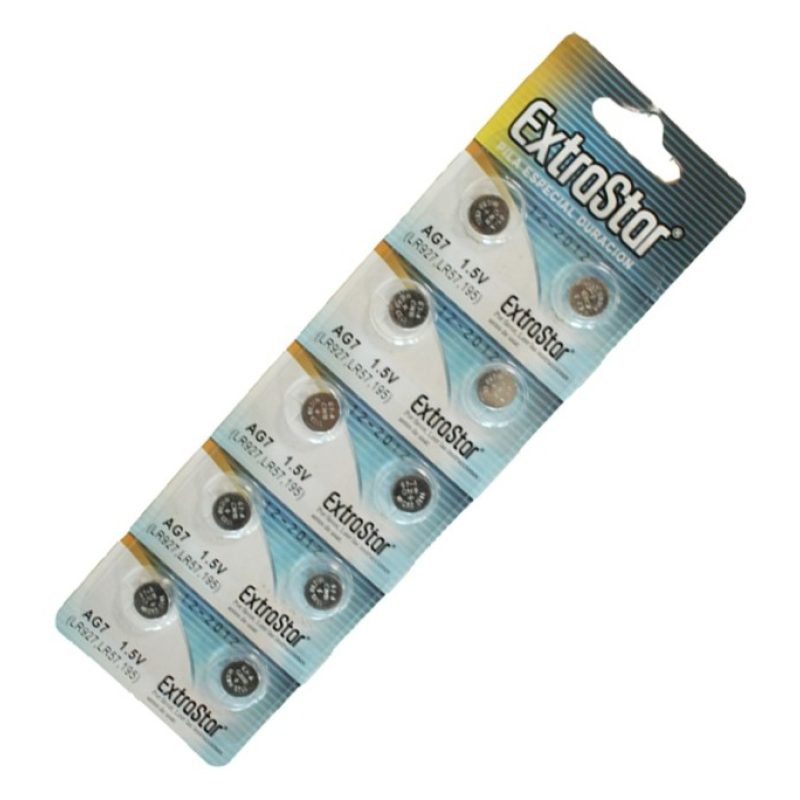 ExtraStar 40 PILE BATTERIE A BOTTONE AG7 1,5v LR57 SR926 SG7 395A S...