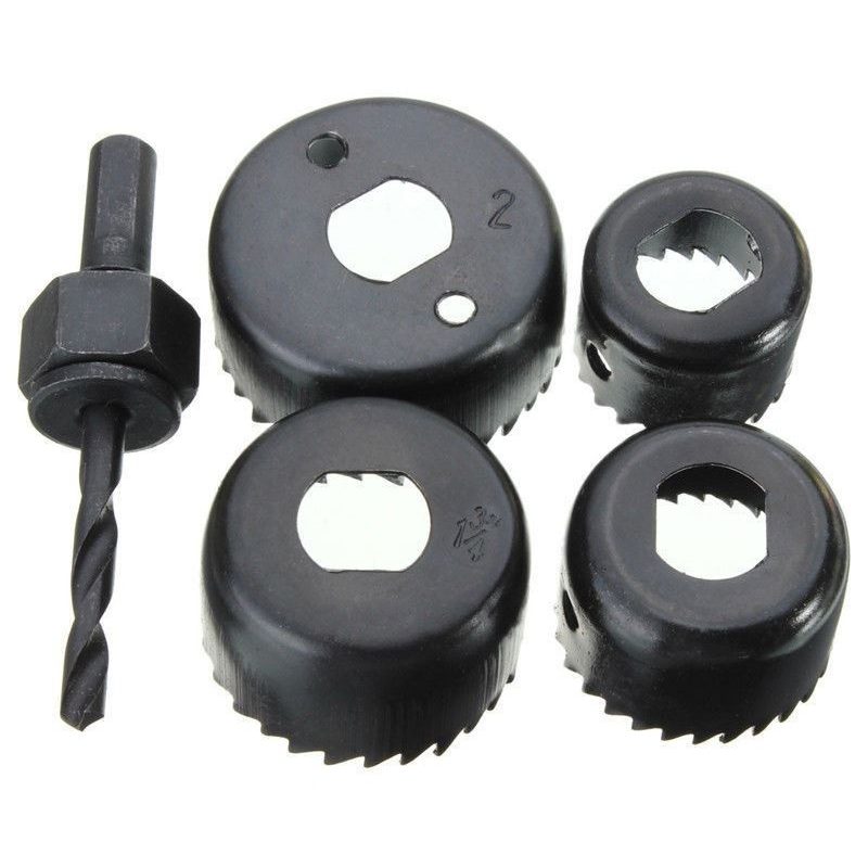 Set punta trapano fresa a tazza 32 38 45 54 mm foro circolare punte Drill Cutter