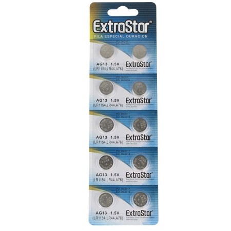 40 x PILE BATTERIE A BOTTONE AG13 1,5v SR44 LR44 LR1154 357 SR1154 PILA PIATTE