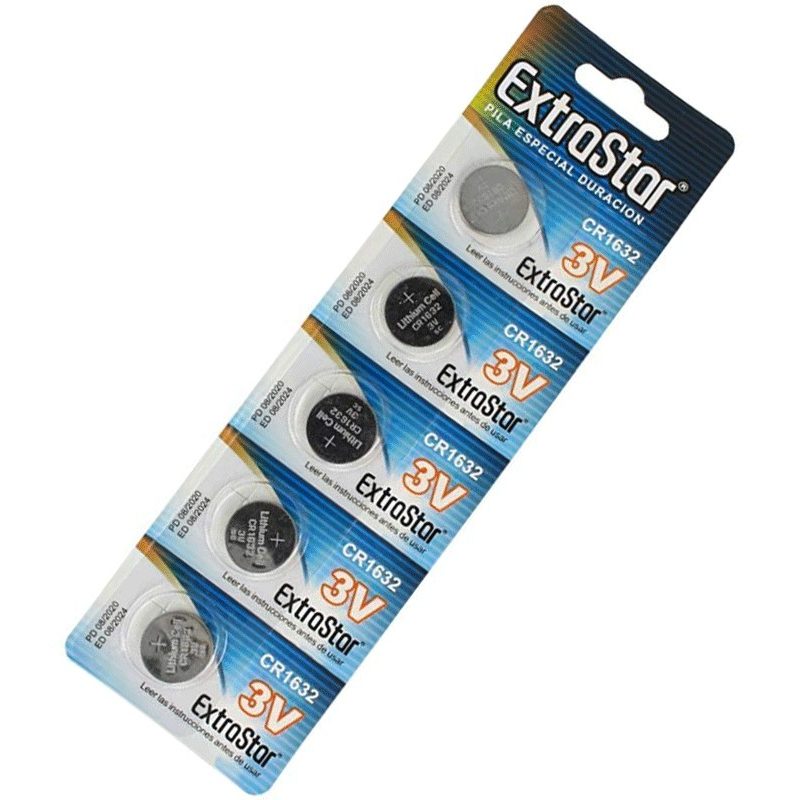 ExtraStar 20X BATTERIE A BOTTONE PILE CR1632 3V LITIO EXTRASTAR PIL...