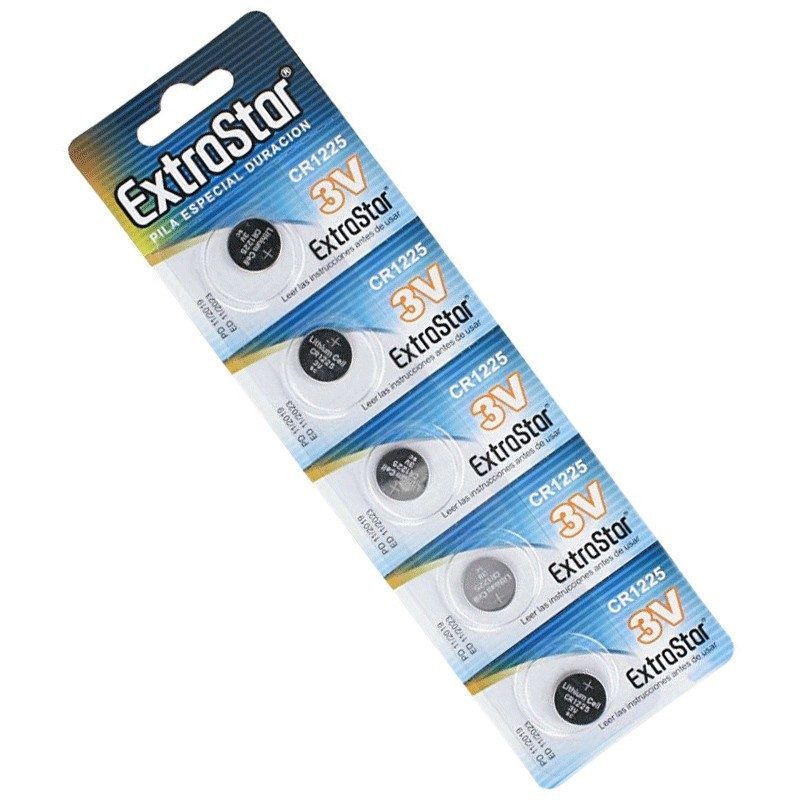 ExtraStar 20 PILE 3V CR1225 1225 CR BATTERIA OROLOGIO BOTTONE PILA ...