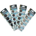 20X BATTERIE A BOTTONE PILE CR1632 3V LITIO EXTRASTAR PILA BATTERIA CR 1632