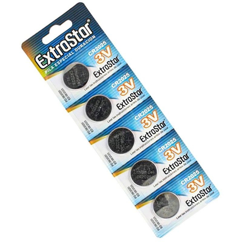 ExtraStar 20x PILE 3V CR2025 2025 CR BATTERIE OROLOGIO BOTTONE PILA...
