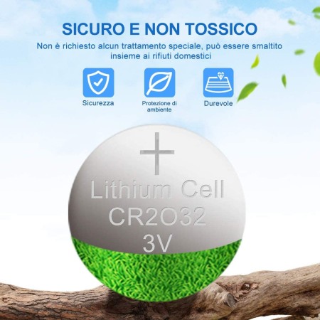 20x batterie CR2032 bottone 3V ExtraStar batteria pila pile orologio giocattoli