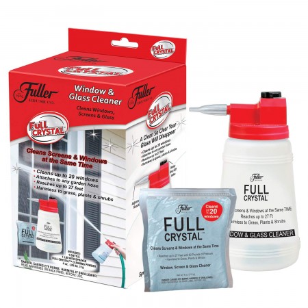 Full crystal - Lavavetro pulizia finestre superfici tubo acqua ugello sapone