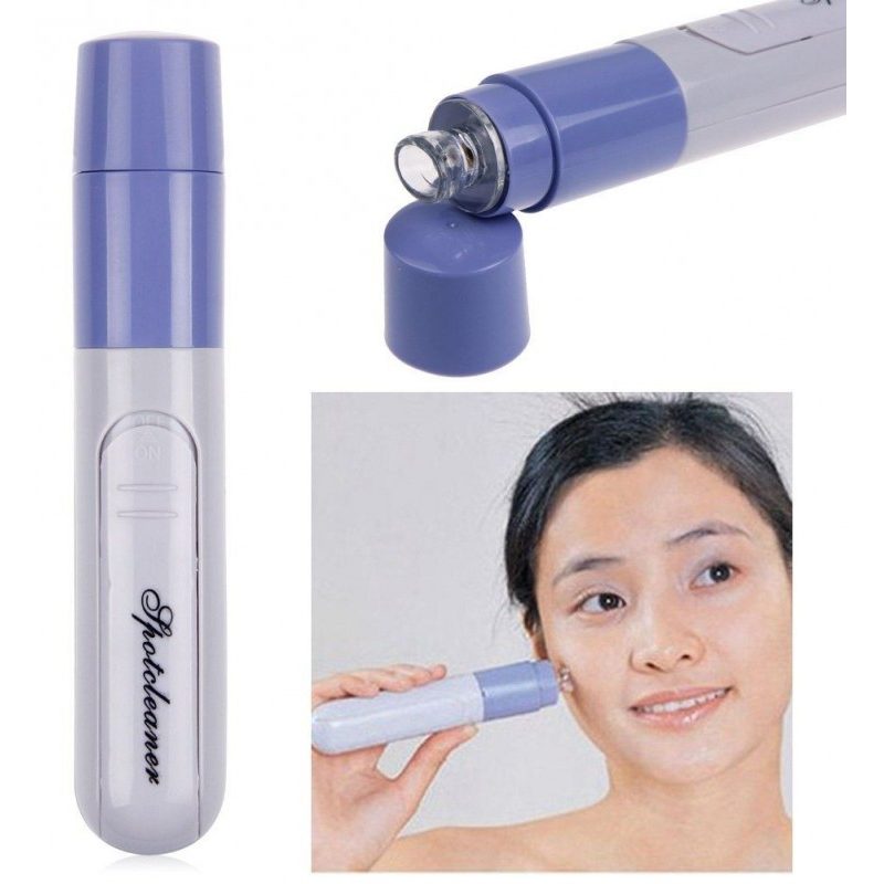 Aspiratore pulitore facciale per viso e naso pori punti neri a batteria pore
