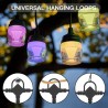 DRIWEI Catena luminosa luci esterni a LED RGB 14 lampadine impermea...
